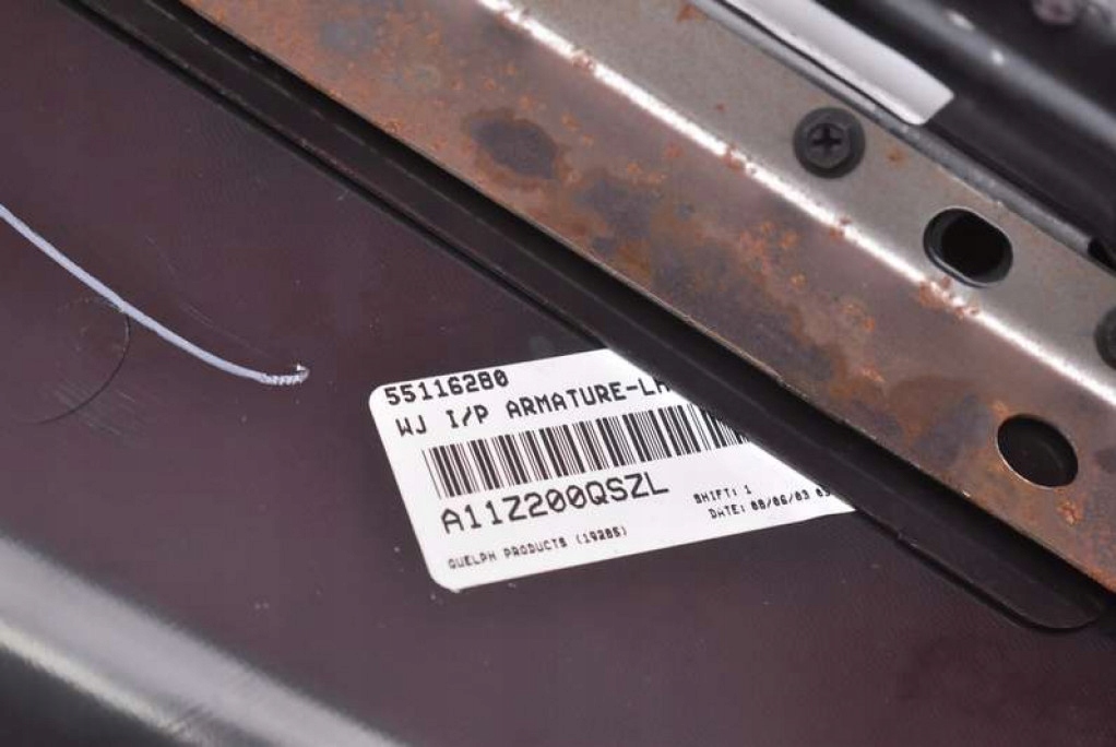 фото №16, Панель приладів приладова панель  панель приладів подушка безпеки eu jeep grand cherokee 2 ii wj