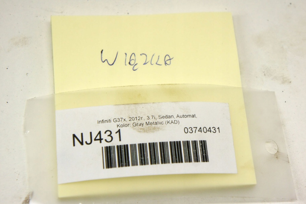 фото №6, Nj431 infiniti g37 3.7i жгут крышки 240271na0b