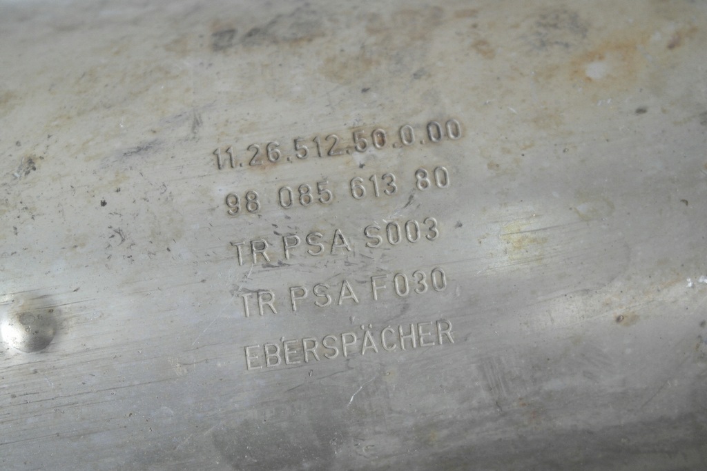 фото №5, Citroen jumpy expert iii 2.0 e-hdi каталізатор фільтр fap dpf 9808561380 оригінальний номер