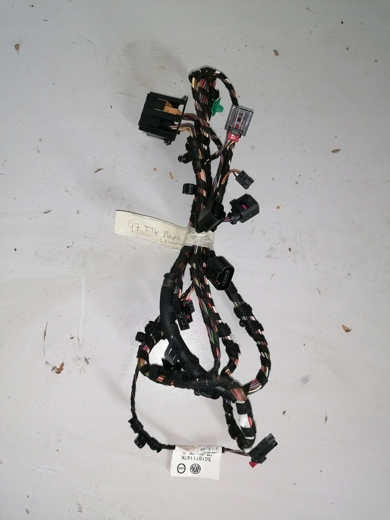 фото №1, Электропроводка жгут крышки задняя volkswagen golf vii