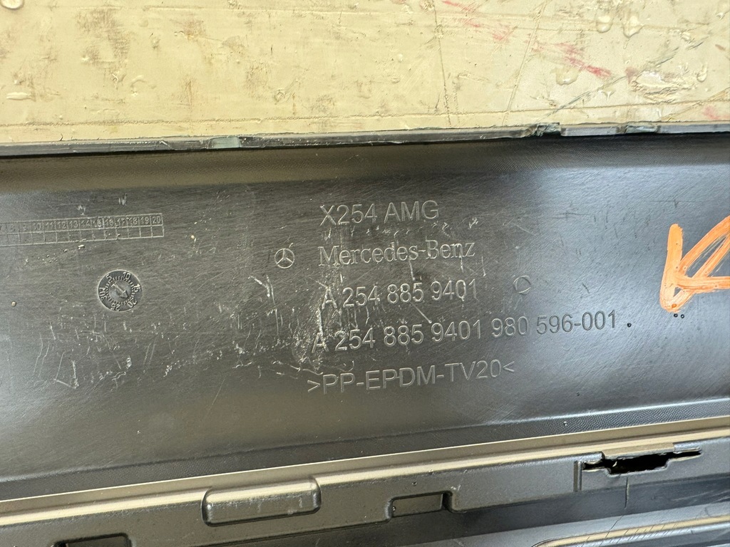 фото №16, Mercedes glc 2 ii x254 22r- бампер задняя задний a2548859401