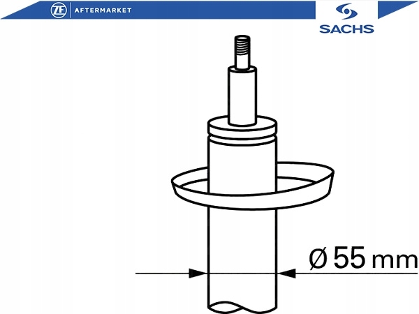 фото №1, Sachs амортизатор audi
