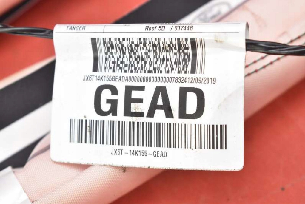 фото №8, Подушка безопасности подушка воздушная шторка безопасности левая jx7b-a042d95-bf ford focus mk4