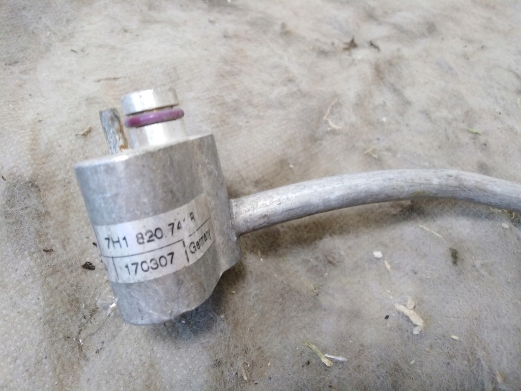 фото №8, Шланг кондиционера vw t5 7h1820741r oryg euro