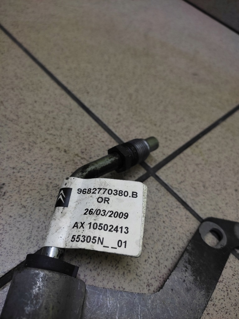 фото №5, Citroen c5 2.0 hdi шланг гідравлічний 9682770380