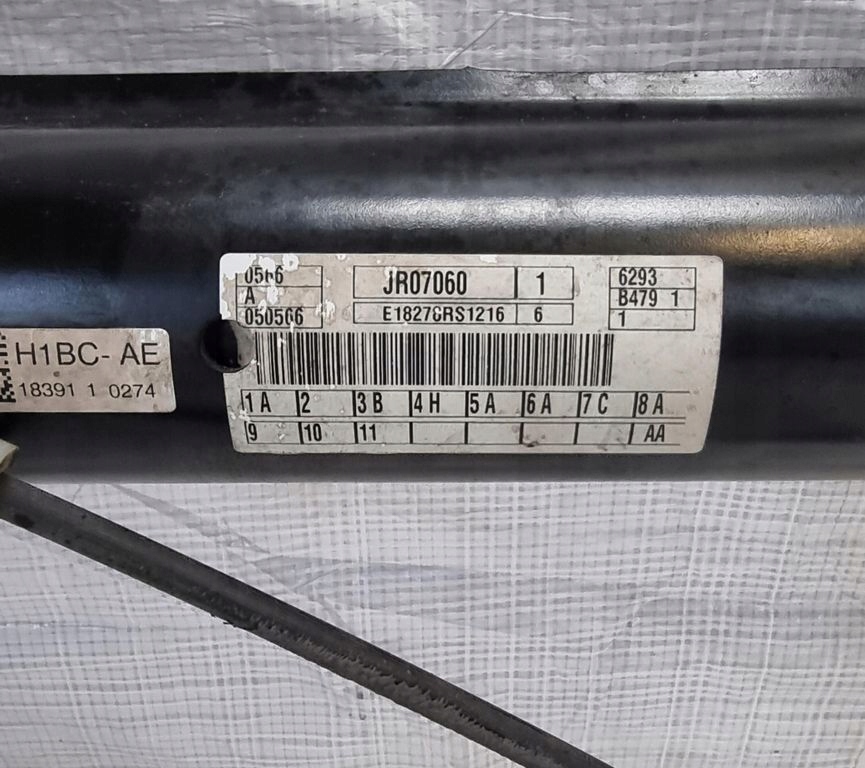 Oś ось балка подвеска задний  ford fiesta mk8 1,1 бензин с Разборки