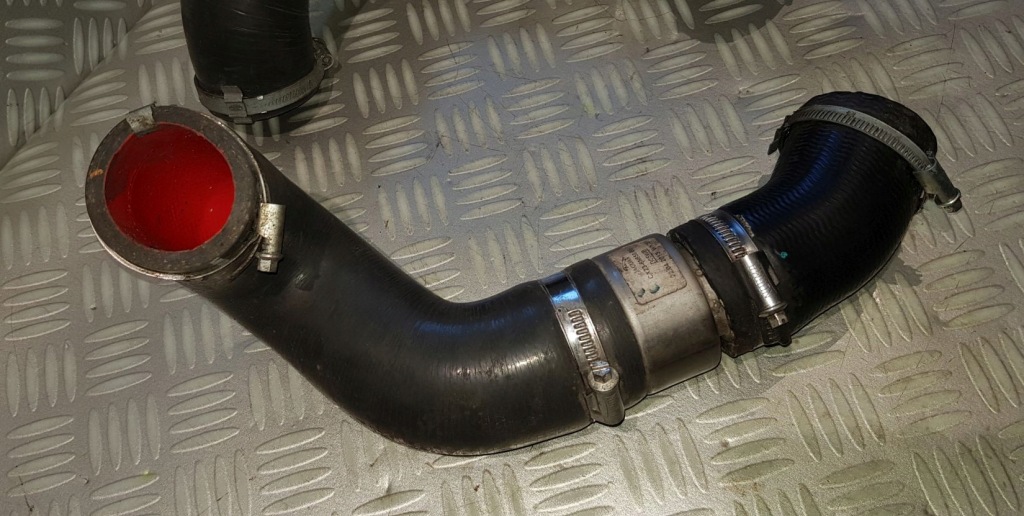 Jaguar xf x250 рестайлінг  патрубок труба шланг інтеркулер Зі Шроту