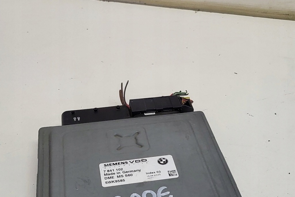фото №7, Бортовий комп'ютер двигуна ecu bmw 3 coupe e92 7841102 2008
