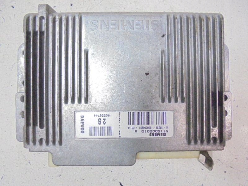 фото №1, Matiz бортовой компьютер 96558744 0,8 800 s115000010b