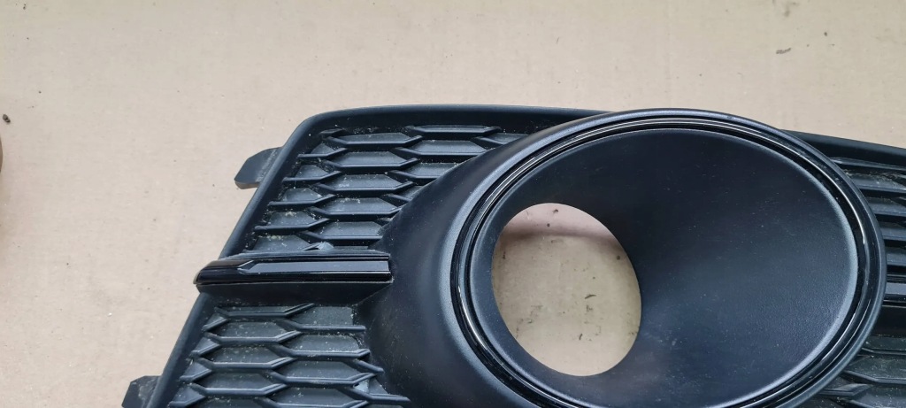 фото №9, S6 c7 4g lift решітка бампера права правий перед pod радар 4g0807682ag black