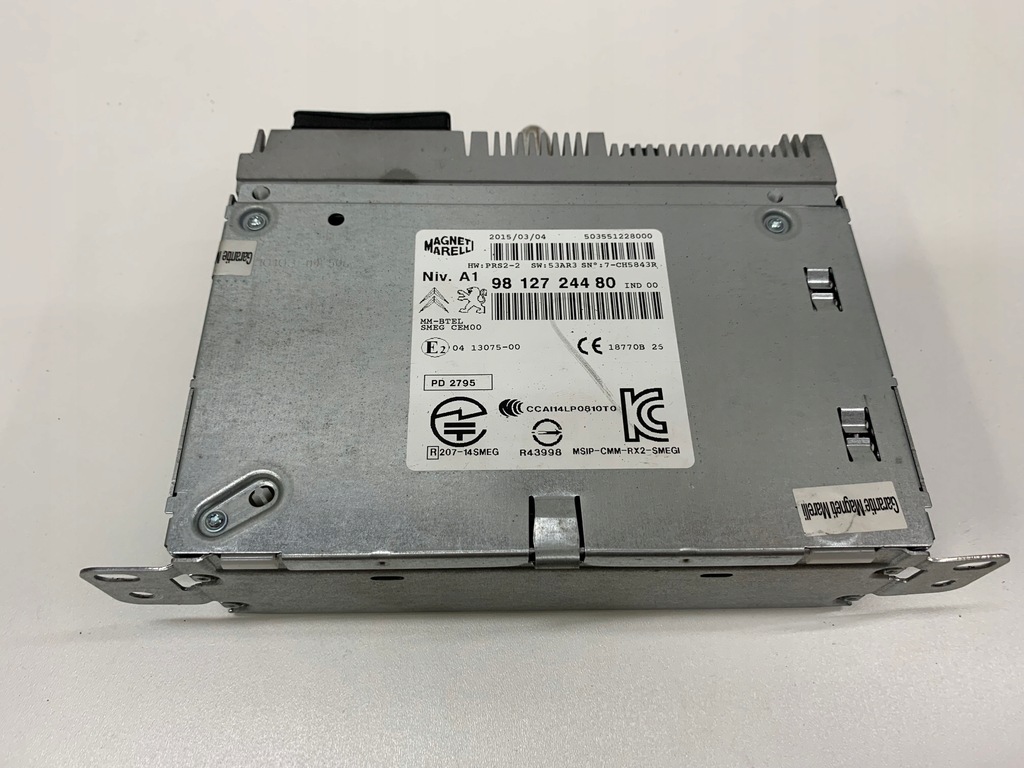 фото №1, Citroen c4 ii модуль радио навигация 9812724480