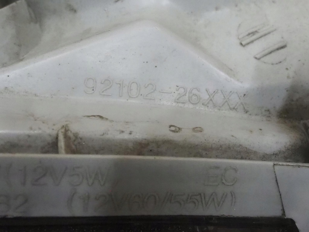 фото №15, Правая лампа перед eu 92102-26xxx hyundai santa fe 1 i lift 04-13