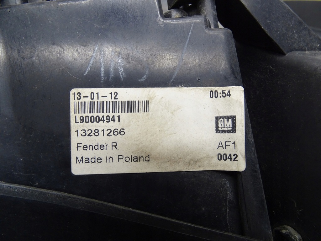 фото №9, Лампа правий задня права задня 13281266 opel astra iv j 3d gtc