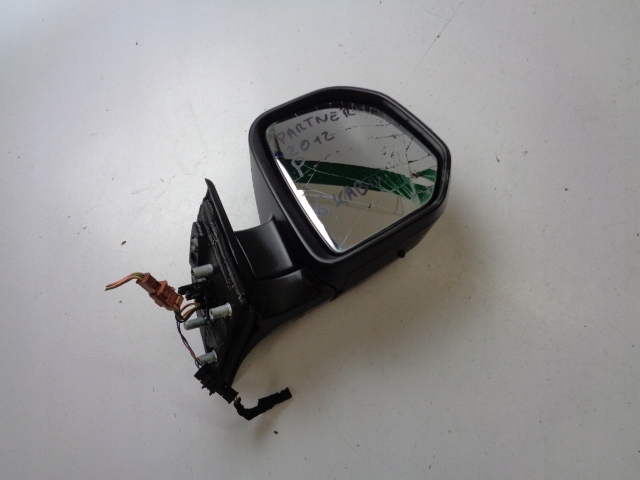 фото №1, Зеркало правое renault partner 2012- 6 pin