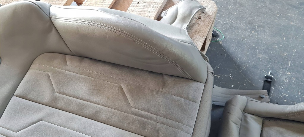 фото №6, A7 c8 4k обшивка кожа сиденье сиденье левый перед sline metropolgrau a6 c8 4k