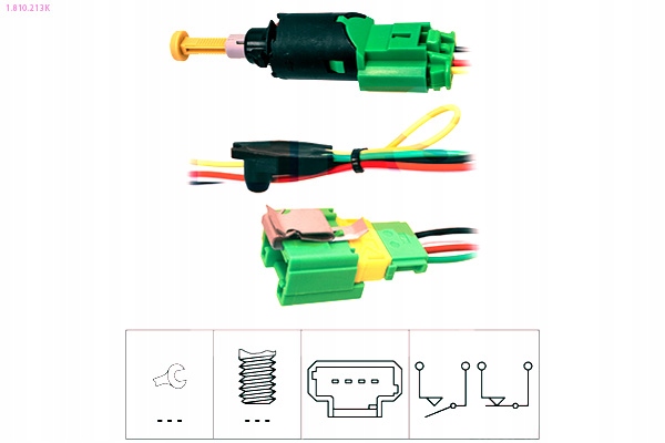 фото №1, Eps вимикач sw.stop c2.c3.c4.c8 2.0hdi 02-