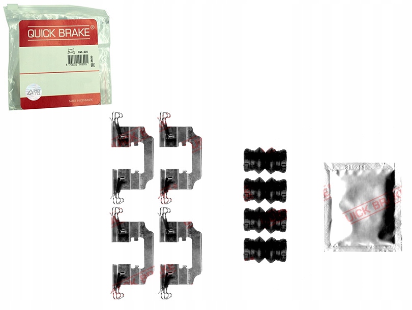 фото №1, Набор монтажный тормозных колодок задняя dacia logan mcv ii renault espace v