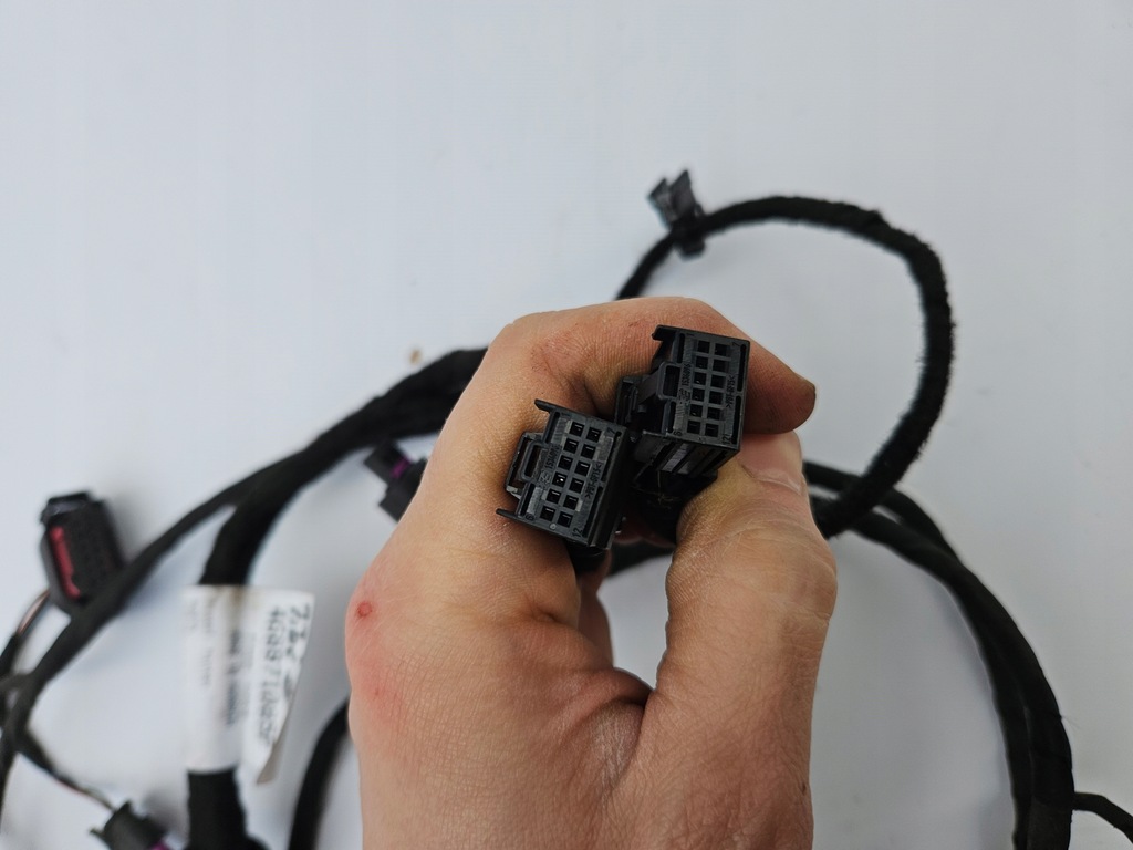 фото №5, Жгут датчиков парковки pdc бампера audi a7 4g сторона assist габаритные огни