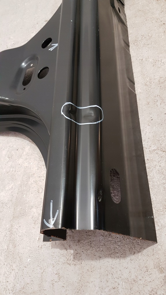 фото №9, Порог блок двигателя левый задняя renault captur i 1 13-19