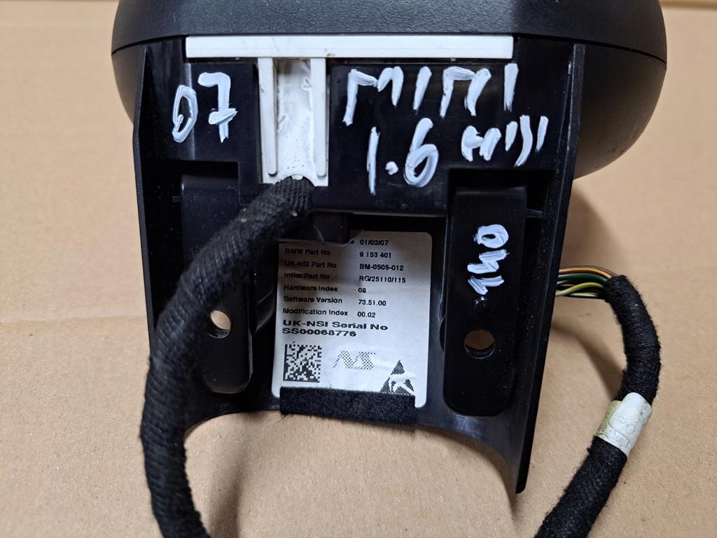 фото №3, Счетчик obrotomierz mini cooper r56 9153401