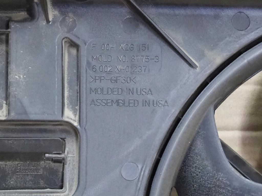 фото №4, Org ford mustang v 15- вентиляторы корпус