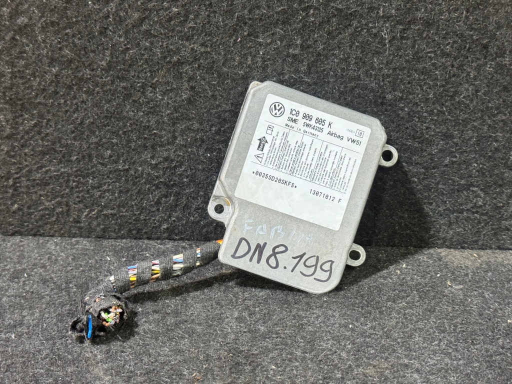 фото №1, Модуль датчик подушка безопасности skoda fabia ii 1c0909605k