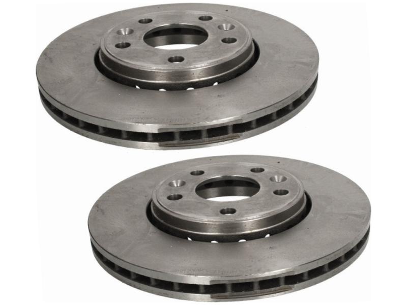 фото №1, Тормозные диски перед renault grand scenic iii 1.2-2.0 09-16 latitude 1.5 2.0 10-17