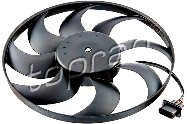 фото №1, Вентилятор радиатора с корпус seat cordoba ibiz