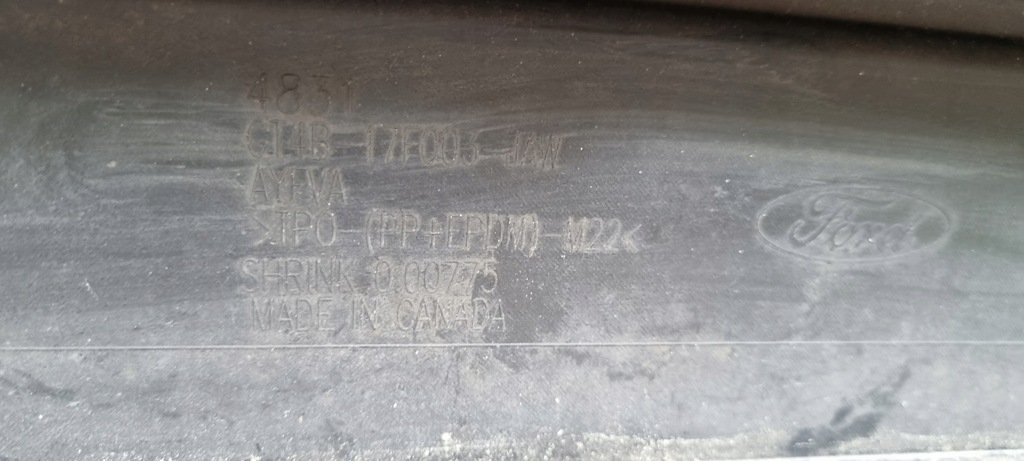 фото №14, Ford edge mk2 15-18 бампер передний перед