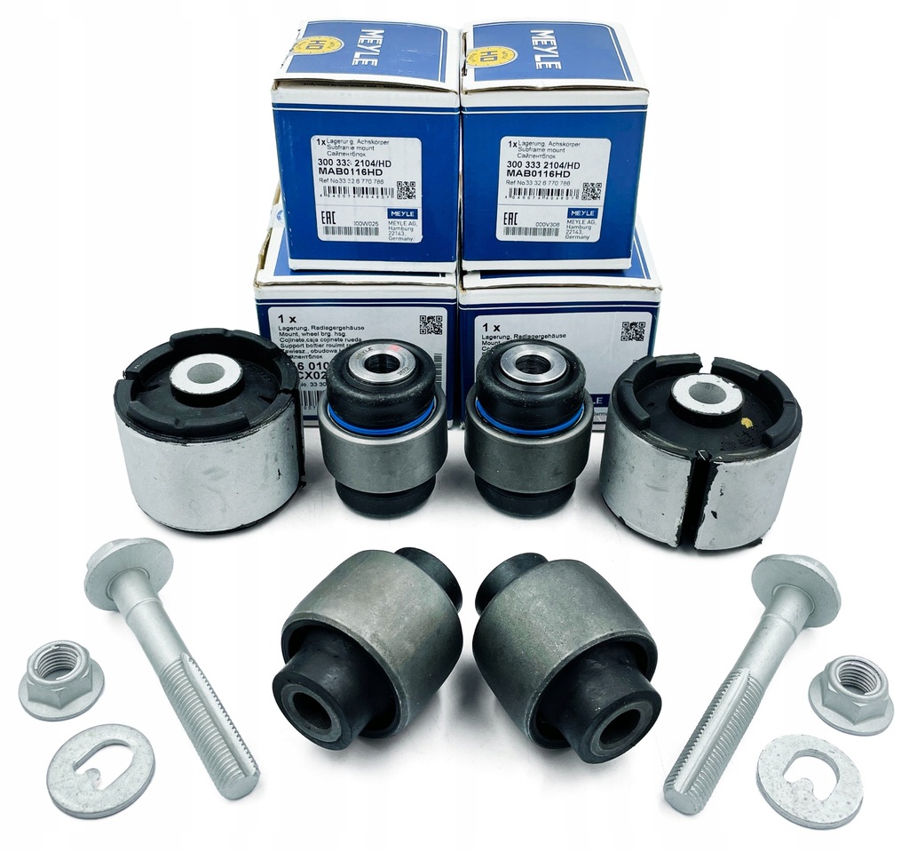 фото №1, Meyle втулки важеля bmw e36 e46 задня + болти