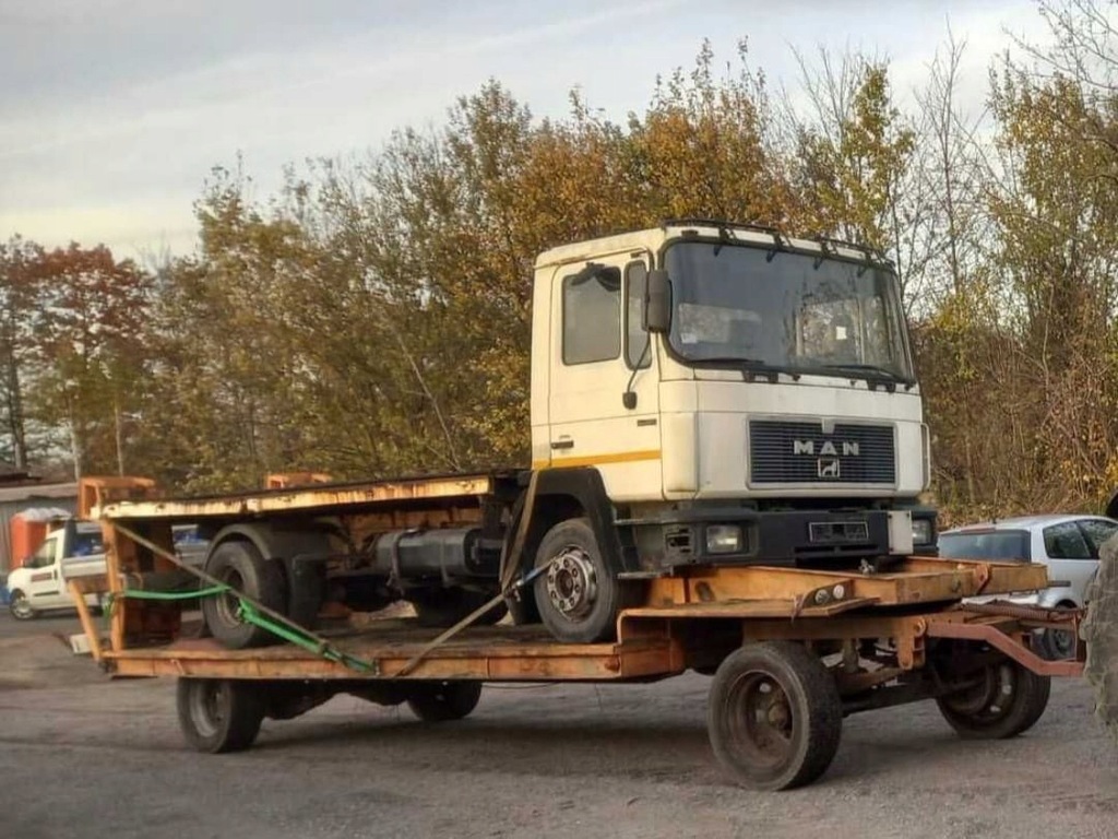 фото №1, Man 12.192 - 1993r na запчасти