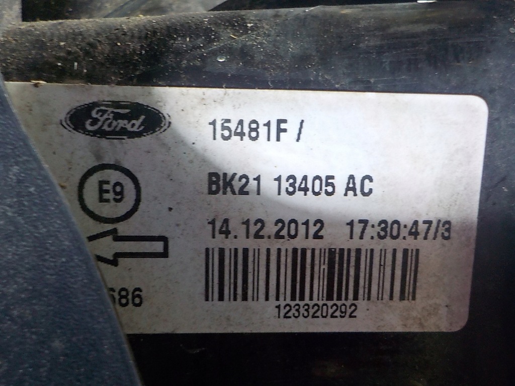 фото №7, Ford transit custom 12- лампа задня задня ліва