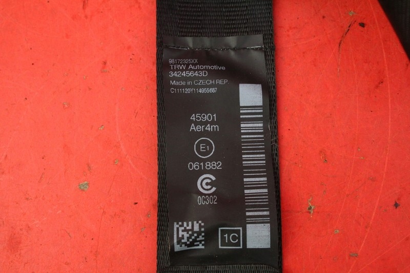 фото №8, Pas безпеки перед передній середній 98172325xx toyota proace city