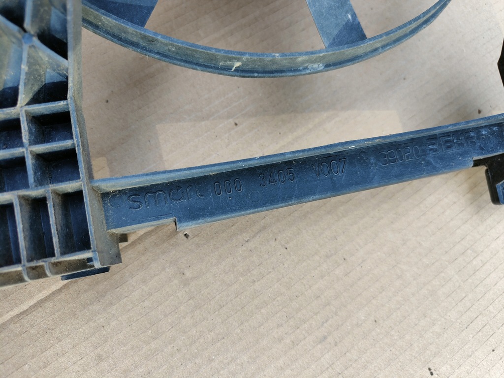 фото №5, Вентилятор радиатора 0003405v007 smart fortwo w450