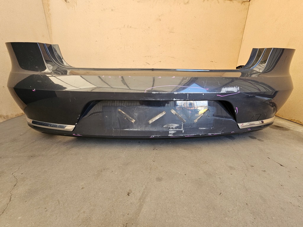 фото №13, Vw passat b7 sedan бампер задний задняя хром