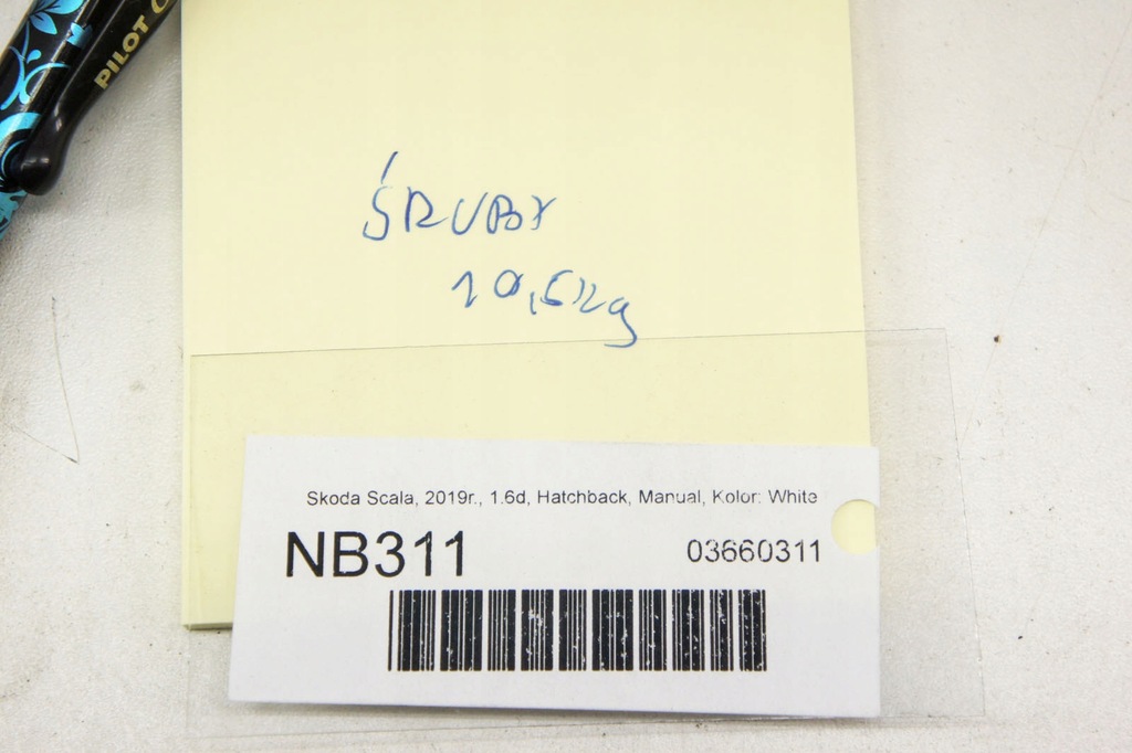 фото №5, Nb311 skoda scala болты гайки прокладки 10kg
