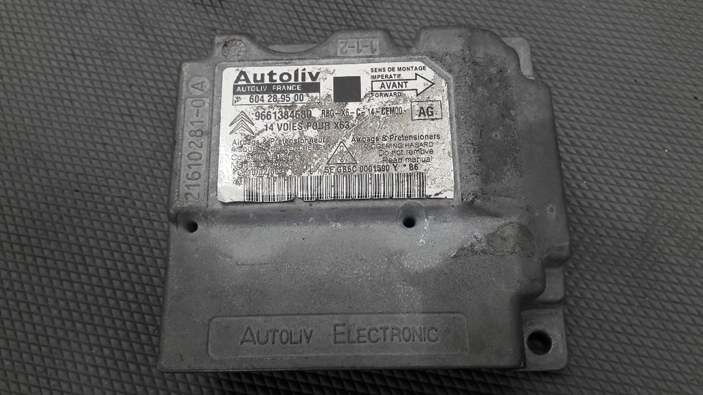 фото №1, 9661384680 датчик cairbag citroen c6