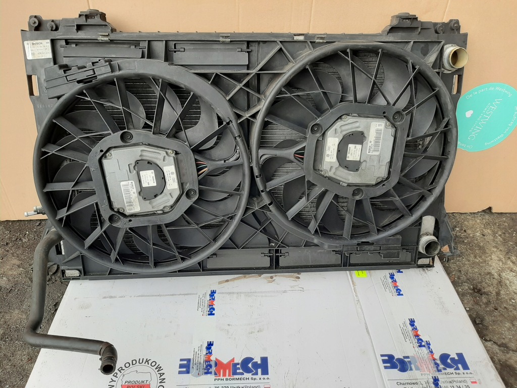 фото №11, Audi a8 d3 pas передний радиатор 3.7 4.2 доставка