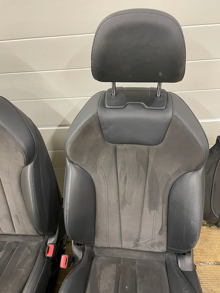 фото №11, Сиденья заднее сиденье a4 b9 алькантара sporty