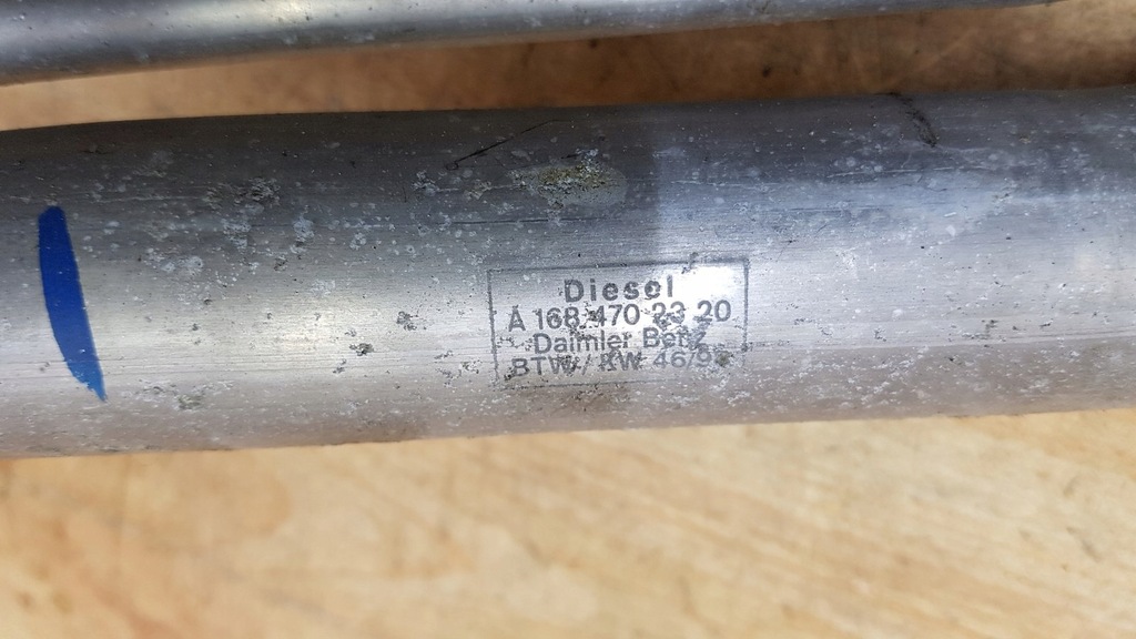 фото №3, Заливна горловина труба пального mercedes w168 дизель