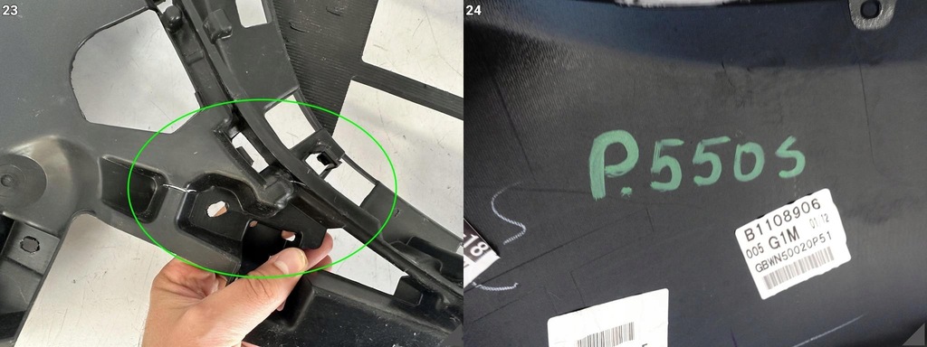 фото №12, Mazda 6 vi iii покоління ii lift gj 18- бампер + каркас решітка радіатора перед