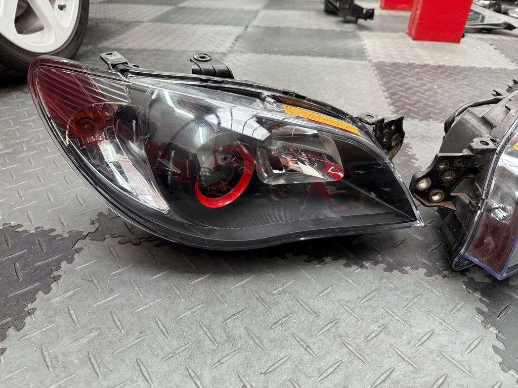 фото №14, Subaru impreza ii gd hawk eye wrx sti ксенон europa лампы перед левая правая