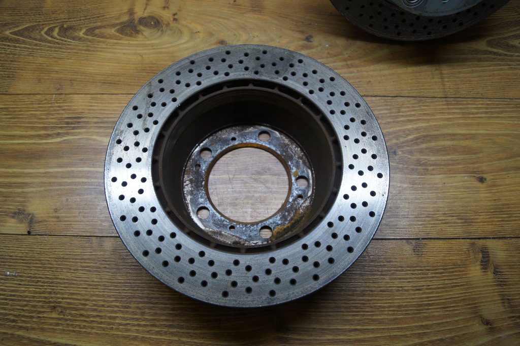 фото №11, Тормозные диски тормозные задняя porsche 911 997 3.6b 299mm