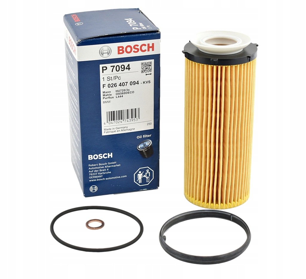 фото №1, Bosch фильтр масла bmw 7 f01 f02 f03 f04 730d 740d