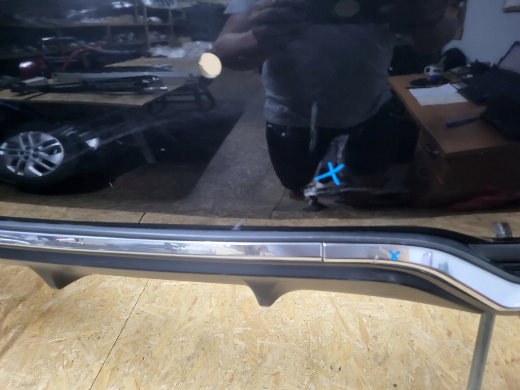 фото №10, Toyota lexus rx iv 4 lift 18-22r бампер задній задня pdc