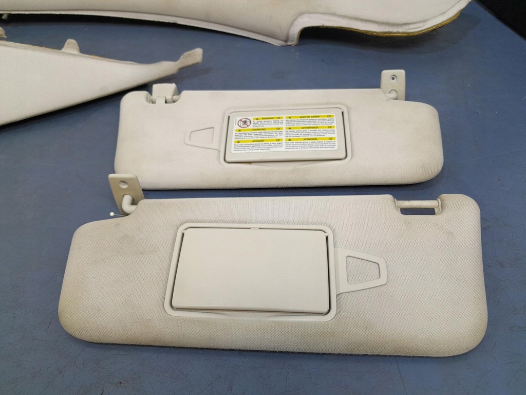 фото №11, Mercedes e w211 стеля козирки ліхтарі захист