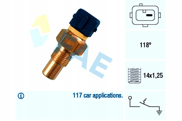 фото №16, Датчик температури wody psa hyundai lantra 1,9 d