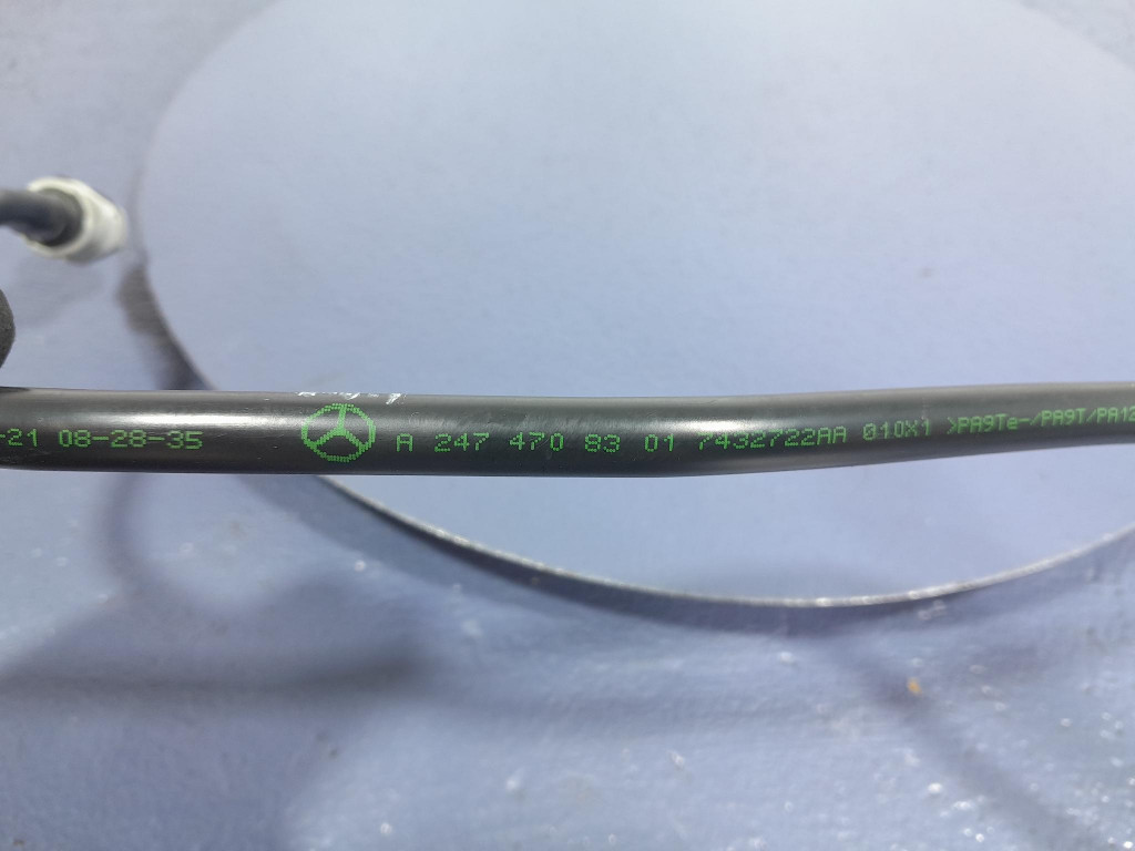 Mercedes a w177 a45s 2.0b 421 km трубка шланг топлива a2474708301 Оригинал