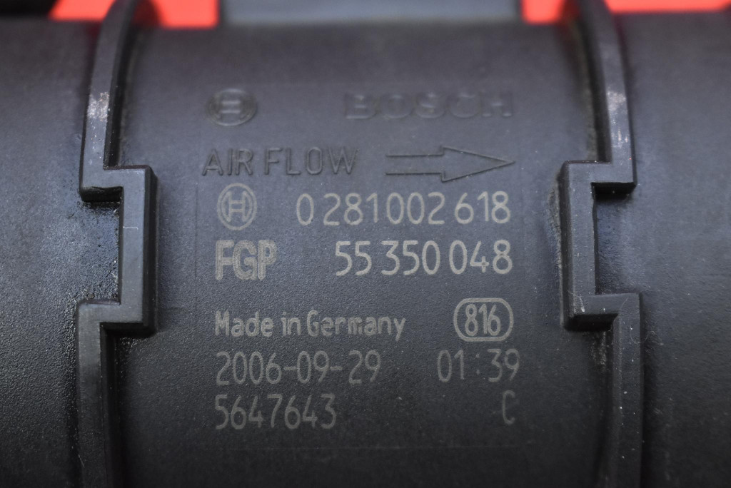 фото №5, Витратомір 55350045 0281002618 fiat croma 2 ii 1.9 jtd 120 km 05-08