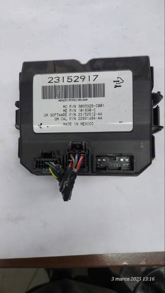 фото №1, 23152917 модуль блок керування кришки задня opel insignia